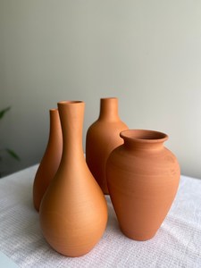 Maceta de Terracota Estilo Bohemio, Hecha a Mano y Tallada, Maceta Vintage Ideal para Plantas de Interior, Hierbas y Suculentas - Product Image 3