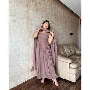 Robes de soirée élégantes avec broderie et paillettes, robe de travail avec pantalon et dupatta pour les soirées - Product Image 3