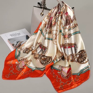 Autumn New Fashion Trendy Professional Square <b>Scarf</b> Women's 90 Shawl European American Vintage Multi-Functional - Product Image 5