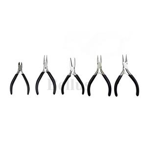 Alicates Profesionales de Acero Inoxidable con Mordazas de Nylon para Joyería, Herramienta para Doblar Alambre y Formar Anillos, Mango Negro, Duraderos para Manualidades - Product Image 2