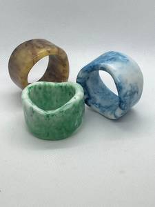 Anillo para Servilletas de Resina Moderna y Lujosa, con Forma Redonda, Tamaño Personalizado, Duradero, para Uso en Restaurantes - Product Image 3