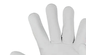 Leather Grain Safety <b>Gloves</b> Breathable Flexible Yellow White <b>Knit</b> Wrist Anti-Slip Fingertips General Purpose Work <b>Gloves</b> - Product Image 5