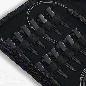 Kit de Pinzas para Extensiones de Cabello de Diseño Personalizado, Fabricante Original, Kit de Herramientas Profesionales Reutilizables para Extensiones de Cabello, Duradero para Salón - Product Image 6