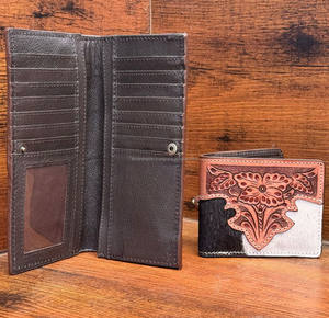 กระเป๋าสตางค์แบบยาวมีที่ใส่บัตรเครดิตป้องกัน RFID หนังวัวแท้ดีไซน์หรูรุ่นใหม่ - Product Image 6