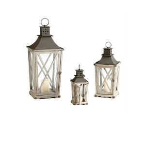 Farol Decorativo de Madera de Alta Calidad, Farol Único para Decoración de Bodas, Farol de Madera de Mango para Velas - Product Image 5