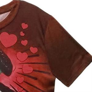 Ensembles de T-shirts pour hommes élégants et respirants avec impression de logo personnalisée - Tissu en molleton 100% coton - Impression numérique - Product Image 5
