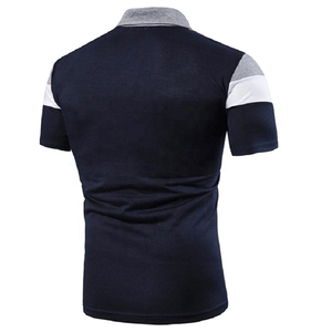 Pull-over en coton 100% personnalisé de haute qualité pour polos pour hommes, taille plus, t-shirt tricoté - Product Image 3