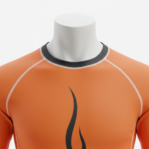 Haut de compression unisexe à manches longues, séchage rapide, pour BJJ, MMA, Jiu Jitsu, grappling, entraînement sportif, durable - Product Image 4