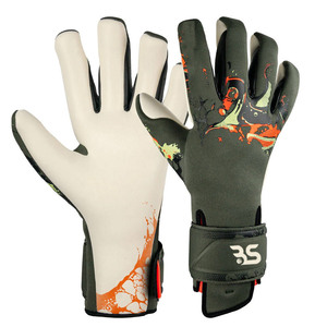 Gants d'entraînement de gardien de but en latex de football avec matériaux durables pour une meilleure manipulation du ballon et une protection accrue, technologie Secure Fit. - Product Image 1