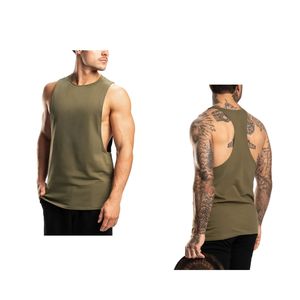 Camiseta Deportiva Personalizada al por Mayor para Hombre, Camiseta sin Mangas para Gimnasio, Entrenamiento Muscular, Ejercicio, Running y Deportes - Product Image 1