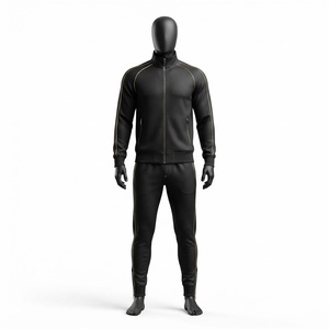 NAQQASH SPORTS Chándal Unisex con Capucha de Forro Polar, Cierre con Cordón, Elástico en Cuatro Direcciones, Ropa Deportiva Ligera para Deportes de Invierno - Product Image 1