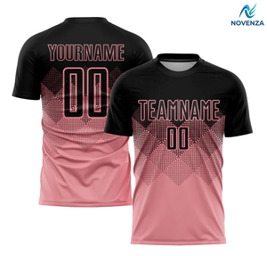 ชุดฟุตบอลแขนสั้นออกแบบส่วนตัว พิมพ์ลายแบบ Sublimation ทั้งตัว ชุดทีม - Product Image 5