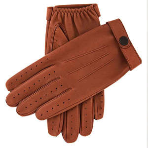Custom Logo Fashion Leather Dressing Gloves Pure Sheep Leather Winter Outdoor Breathable Touchscreen Eco-Friendly Gloves - Product Image 4