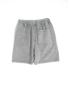Pantalones Cortos Ligeros de Fábrica Estilo Streetwear con Efecto Desgastado por el Sol, Dobladillo Deshilachado, Felpa Francesa, Holgados y con Lavado Ácido para Hombre - Product Image 3
