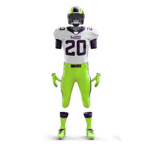 Uniforme de Fútbol Americano al Precio Más Bajo en Venta, Uniforme de Fútbol Americano Personalizado con Servicio OEM - Product Image 2