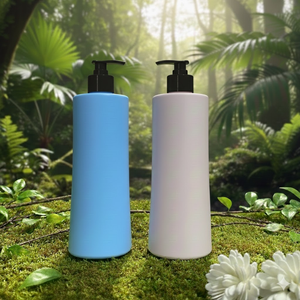 Botellas de Envase para Lociones Cosméticas y Champú, Marca Pavico, Ecológicas, Personalizadas, de HDPE, Forma Cilíndrica, con Bomba Dosificadora, Tapa de PP, OEM, ODM - Product Image 4