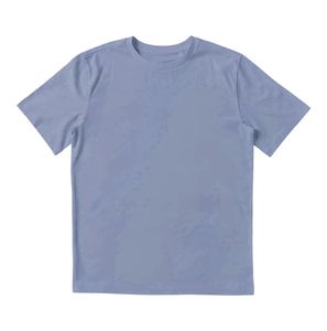 Camiseta de Manga Corta con Cuello Redondo de Color Sólido de Calidad para Hombre, Poliéster/Algodón, Ecológica, Transpirable, Informal, para Uso Diario - Product Image 2