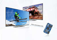 Carte de développement Linux Android Allwinner T507 SBC industrielle IoT double affichage LVDS/RGB/HDMI 4K