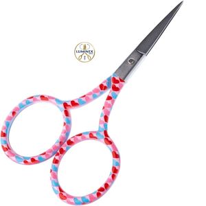 Tijeras de Bordado The Quilted Bear con Corazones Rosados 3.5 - Product Image 1