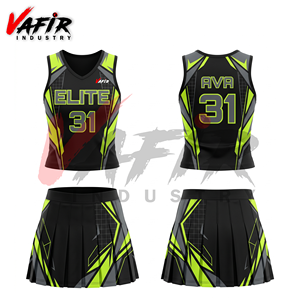 Tenue de danse jazz pour filles, uniforme de cheerleading en Spandex et Polyester, hauts et shorts personnalisables, manches courtes, pour matchs sportifs - Product Image 4