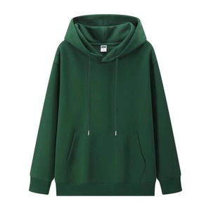 เสื้อฮู้ดโอเวอร์ไซส์สีเขียว เสื้อสเวตเชิ้ตมีฮู้ดแบบยูนิเซ็กส์ มีกระเป๋าหน้า สไตล์ลำลองแนวสตรีทแวร์ - Product Image 5