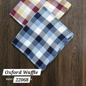 Tela Oxford a Cuadros de Algodón Premium |   Tela de Alta Calidad para Camisas |   Exportación desde India a precio asequible - Product Image 1