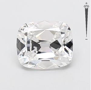 Diamante Cultivado en Laboratorio con Certificación IGI, 1.50 CT, Forma Alargada, Color D, Claridad VVS2, Corte Cojín, Modelo SV-1092-B, ROYAL GEMS - Product Image 1