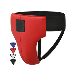 Soft <b>Elastic</b> Abdominal Guard for Taekwondo Fitness Training Sweat-Wicking Boxing Groin Protector Custom Competitive Inguinal - Product Image 1
