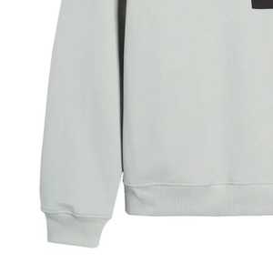 เสื้อฮู้ดสีเทาอ่อนแบบยูนิเซ็กซ์ ทรงโอเวอร์ไซส์ สีพื้น เรียบง่าย แขนยาว มีกระเป๋า ผ้าฟลีซ สไตล์บ็อกซี่ สำหรับฤดูหนาว - Product Image 4