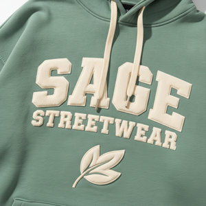 Sudaderas con Capucha Personalizadas Premium 3D de Alta Densidad con Estampado en Relieve, 100% Algodón, Felpa Francesa, Estilo Urbano para Hombre - Product Image 2