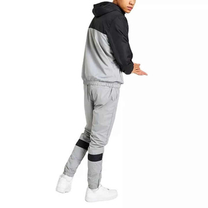 New Casual Winter <b>Wind</b> <b>Breaker</b> Sets Men Polyester Nylon Quick Dry Customized Colors Short Tracksuit Zipper Jackets Shorts Set - Product Image 2