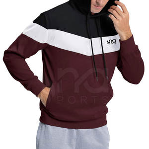 Sudadera con capucha estilo urbano, básica, con puños acanalados y tela de acabado suave para hombre - Product Image 4