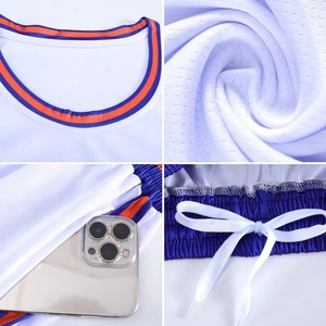Meilleure qualité fabricant personnalisé maillots de basket-ball uniforme de basket-ball vente en gros personnalisé unisexe maillot de basket-ball dernière conception - Product Image 6