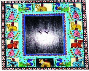 Handmade Wooden Photo <b>Frame</b> Rectangular Creative <b>Design</b> Full Color Digital Printing <b>Wall</b> Art Decor - Product Image 4