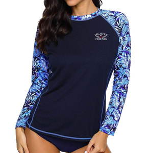 Fabricante de Fábrica, MOQ Bajo, Rash Guard Personalizado, Venta Caliente, Rash Guard Estampado de Buen Rendimiento para Mujer - Product Image 1