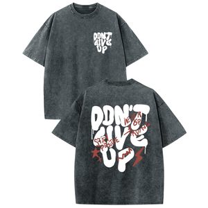 T-shirt unisexe Hysaf Apparels Co à col rond, coupe oversize, en coton 250 g/m², avec imprimé effet délavé à la pierre et finition délavée à l'acide - Product Image 4