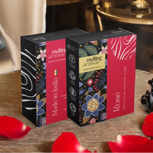 ROSE <b>BACKFLOW</b> <b>INCENSE</b> <b>CONES</b> PREMIUM - Product Image 1