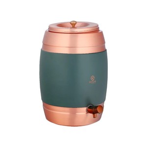 Dispensador de Agua de Cobre con Diseño Floral, Estilo Vintage, Gran Capacidad, para Uso Doméstico, con Gran Descuento - Product Image 2