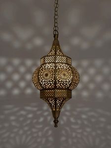 Handcrafted Metal <b>Moroccan</b> Lamp with Colorful Glass Panels for Traditional Arabic Home <b>Decoration</b> Lighting - Product Image 3