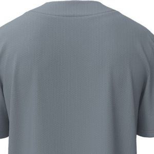 เสื้อเบสบอลแบบสั่งทำสำหรับผู้ชาย เสื้อกีฬาติดกระดุมเต็มตัว แขนสั้น แห้งเร็ว ชุดทีม พร้อมบริการผลิตแบบ OEM ODM - Product Image 4
