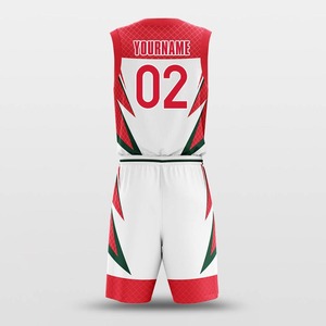 Camisetas y Pantalones Cortos Deportivos de Baloncesto Personalizados, Transpirables, de Secado Rápido y Antibacterianos, para Hombre, Unisex, de Poliéster - Product Image 6