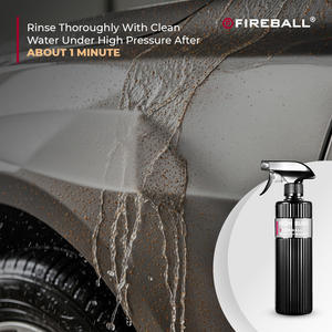 Fireball Iron Burn 500ml Eliminador de Polvo de Frenos y Residuos de Hierro para Llantas de Aleación y Pintura, para Detallistas Profesionales - Product Image 2