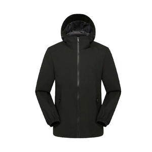 <b>Waterproof</b> Windproof Men Soft Shell <b>Jacket</b> Hooded Outdoor Hiking Tactical Coat Wholesale Custom Logo - Product Image 6