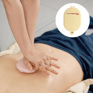 อุปกรณ์ฝึกสอนการทำ CPR รุ่น Heartpush Yellow Steel น้ำหนัก 86 กรัม พร้อมคลิกเกอร์ฝึกแบบแมนนวล รับประกัน 1 ปี สำหรับการประเมินและฝึกปฏิบัติ QA - Product Image 1