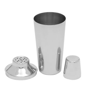 High Quality Stainless Steel Cocktail Shaker Silver Drink Mixer <b>Bar</b> <b>Tool</b> Leakproof Martini Shaker Set Professional Bartender Use - Product Image 3