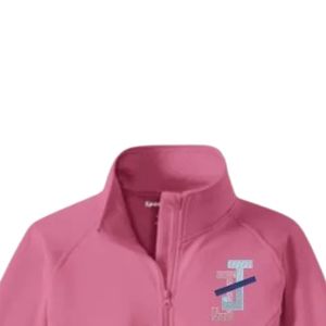 Jack and Jill Ladies Pink Premium Pullover Womens Soft Cotton Sweatshirt Stylish Casual Everyday Fashion Wear Layered Outfit <b>Top</b> - Product Image 2