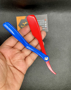 Lames de rasoir demi-lune pour hommes de style japonais Saaqaans Enterprises, en acier inoxydable, pour barbier professionnel, vente chaude - Product Image 5