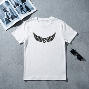 เสื้อยืดคอกลมแขนสั้นผ้าฝ้ายถักสำหรับผู้ชาย สีพื้น ทรงปกติ สไตล์ลำลอง สีขาว สีเทา สีดำ - Product Image 5