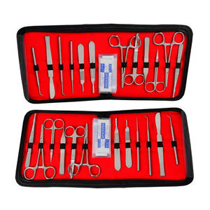 Instrumental Médico, Equipo Quirúrgico, Kit de Instrumentos Quirúrgicos de Acero Inoxidable, Juego de Instrumentos Quirúrgicos de Grado Hospitalario - Product Image 1