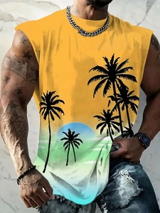 Camiseta sin mangas para hombre, personalizable en tamaño y color, ropa de gimnasio en blanco, fabricante mayorista directo - Product Image 6